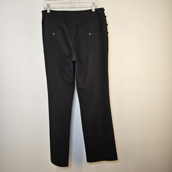 Arvida black business office formal tailored dress pants size 10 US - Picture 3 of 8